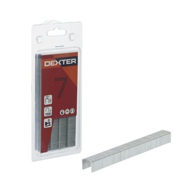 Zszywki TYP80 1000 szt. 12,29 x 12 mm DEXTER