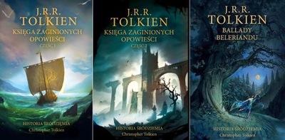 HISTORIA ŚRÓDZIEMIA Tomy 1-3 J.R.R. Tolkien