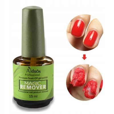 Magic Gel Nail Polish Remover. Usuwa żelowy LQQA