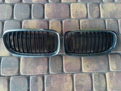 Бампер передний перед решётка радиатора bmw 3 e90 lift 08-12 668/9 фото №1