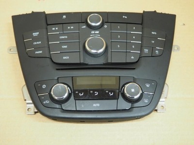 Панель радіо i обдув opel insignia 13273095 фото №1