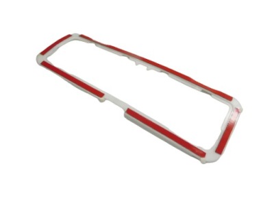 Рамка номерного знака rej. skoda yeti lift 5l6807165 фото №1