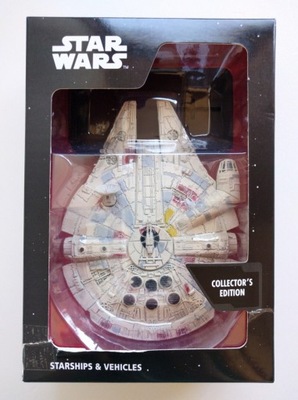 MILLENNIUM FALCON STAR WARS tm - model gotowy metal 1/250 15x11cm