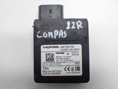 Радар датчик мертвого pola 04672847ab jeep compass 2 22r фото №1