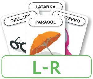 Logopedyczny LOGOPEDIA karty AFAZJA wymowa R-L
