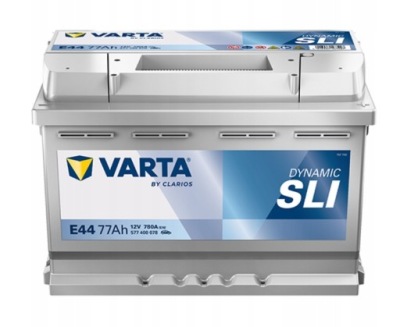 Акумулятор varta 12v 77ah 780a sli dynamic p+ фото №1