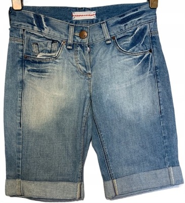 Spodnie spodenki jeansowe TOPSHOP w28/M/L pas 80cm