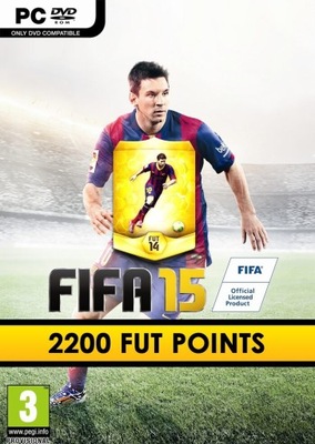 FIFA 15 2200 FUT POINTS KLUCZ EA APP ORIGIN PC DLC DODATEK