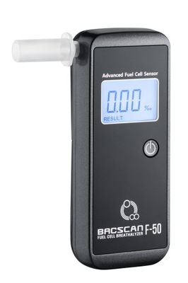 BREATHALYZER BACSCAN F-50 + DARMOWE KALIBRACJE  