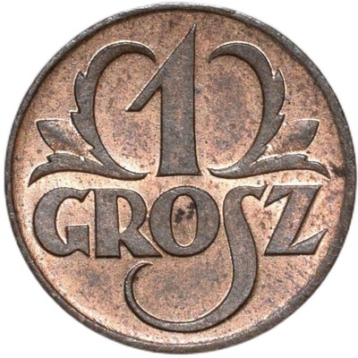 1 gr grosz 1923 Stan I/-I Menniczy