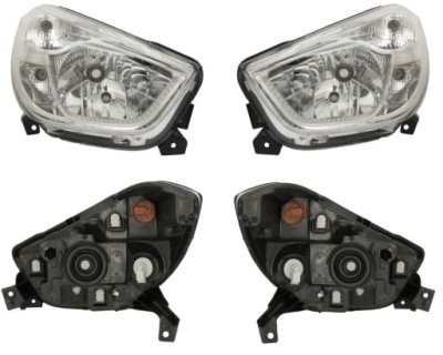 Фара лампа dacia dokker lodgy 12- valeo l+p фото №1