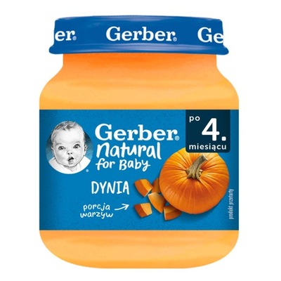 GERBER Obiadek Dynia po 4. miesiącu 125g