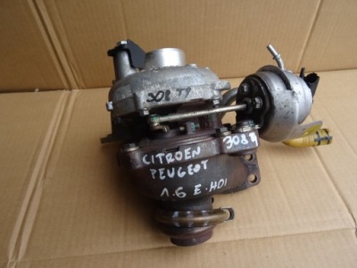 Peugeot 308 t9 турбіна 9686120680 фото №1