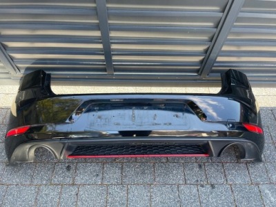 Бампер задняя vw golf vii gti фото №1