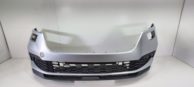 Бампер перед решітка захист skoda kamiq 19- фото №1