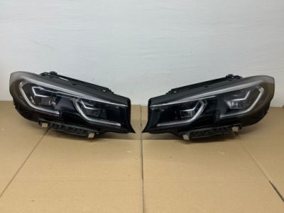 Лампы левая правая bmw 3 g20 laser shadow фото №1