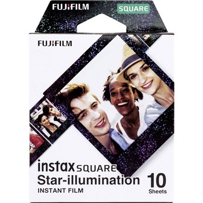 Fujifilm | Instax Square star Illumination Instant film (10pl) | 86 x 72 mm