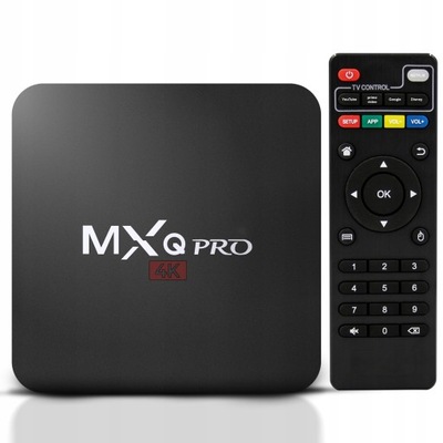 SMART TV BOX 8GB MXQ PRO 4K DEKODER ANDROID 7.1