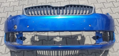 Бампер перед skoda rapid 13- 5ja фото №1