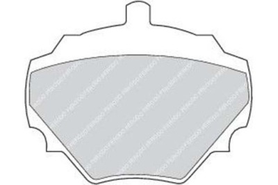 Ferodo fdb844 набор тормозных колодок тормозных, тормоза дисковые фото №1