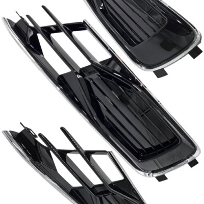 Audi a6 c7 4g0 lifitng левая решётка решётка радиатора заглушка бампера фото №1