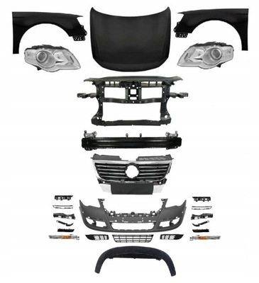 VW ПАНЕЛЬSAT B6 2005-2010 КОМПЛЕКТНИЙ ПЕРЕД КАПОТ ПАНЕЛЬ