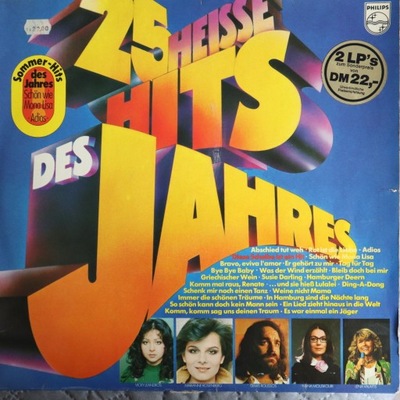 25 HEISSE HITS DES JAHRES