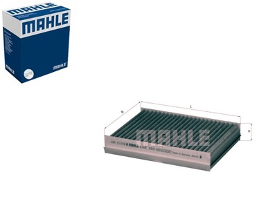 MAHLE ФИЛЬТР САЛОНА 2R8318D483AD FD02115P XR83025