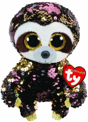 BEANIE BOOS DANGLER - CEKINOWY LENIWIEC 15 CM