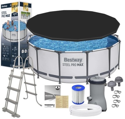 BESTWAY 5618W 11w1 BASEN STELAŻOWY 396x122cm