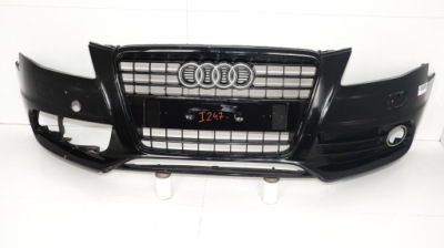 Бампер перед передній audi a4 b8 07-11r lz9y омивачі фото №1