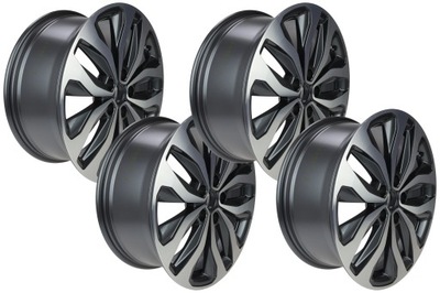 LLANTAS DE ALUMINIO TOYOTA AVENSIS AURIS CH-R COROLLA RAV 7.5X18 5X114.3  