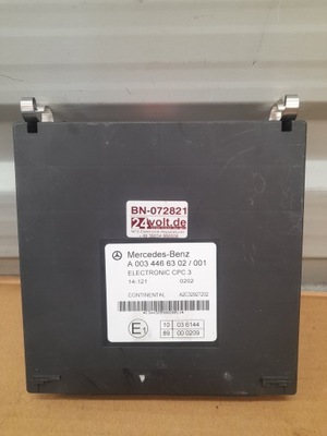 Cpc3 блок управления блок управления actros mp4 a0034466302 фото №1