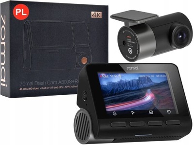 70MAI DASHBOARD CAMERA A800S GPS + CAMERA REAR RC06  