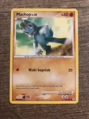 Machop PZ.20 PL Diament i Perła 2010 rok 86/130 POKEMON TCG