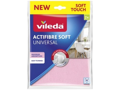 Ściereczka VILEDA Actifibre Soft (2 sztuki)