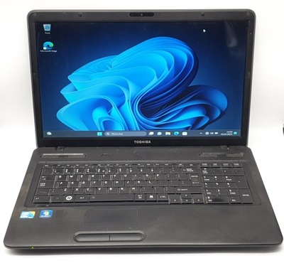 Laptop TOSHIBA Satellite C670-105 i3 M380 4GB DDR3 HDD 320GB Win11 17,3"