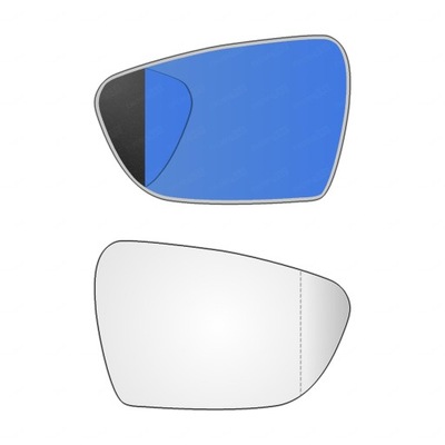 Асферичне дзеркало kia forte yd 2013-2018 2017 2016 фото №1