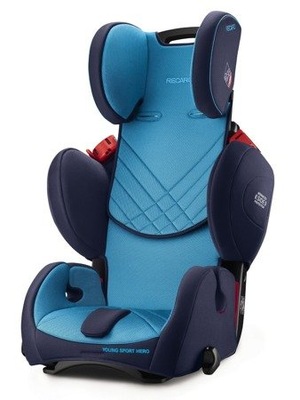 Fotelik Recaro Young Sport Hero Energy Blue 9-36 kg