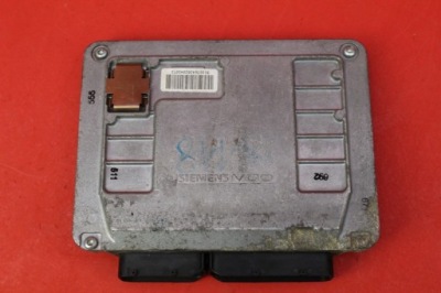 06A906033DM, Bedienteil Computer DES MOTORS 06A906033DM SKODA OCTAVIA und 1.6 8V 102 KM 00-10 | thumb 7