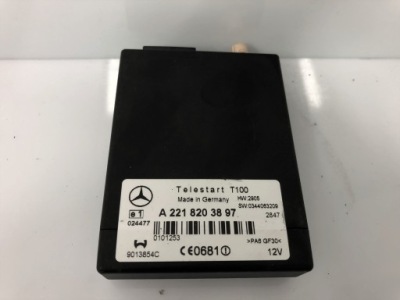 Mercedes ml w164 модуль блок керування webasto a2218203897 фото №1