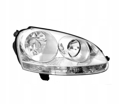 LAMPA PRZEDNIA PRAWA DO VW GOLF 5 2003-2009 CHROM