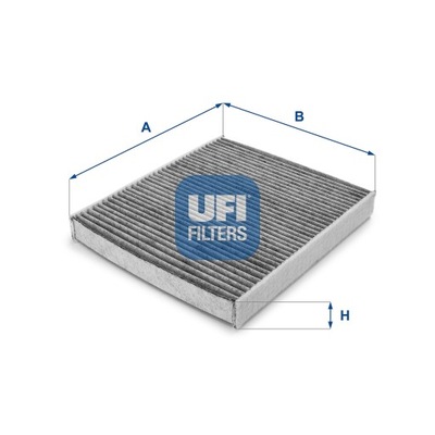 ФИЛЬТР САЛОНА UFI (OEM QUALITY) /УГОЛЬНЫЙ/ AUDI, SEAT, VOLKSWAGEN 06-