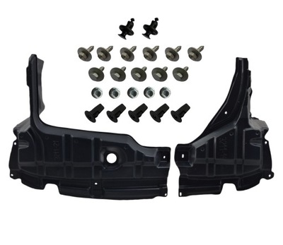 Toyota yaris ii бензин комплект захист + кліпси фото №1