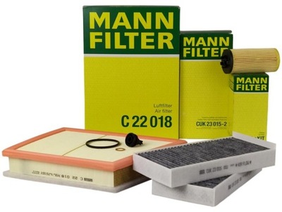 MANN JUEGO DE FILTROS BMW 2 F45 F46 214D 216D 218D  