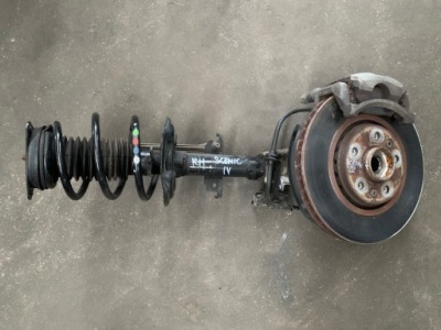 Renault scenic iv mcperson правый kompletny поворотный кулак рычаг фото №1