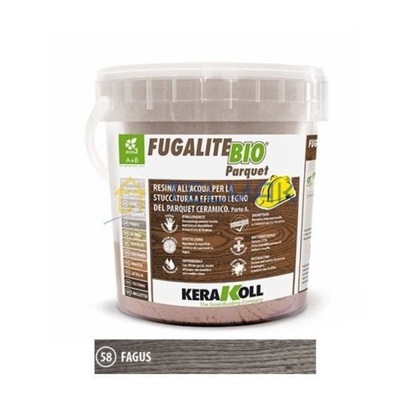 Kerakoll Fugalite Bio Parquet A+B 3KG 58 Fagus - Buk