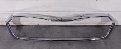 Octavia 4 iv 2020- решётка радиатора хром молдинг фото №1