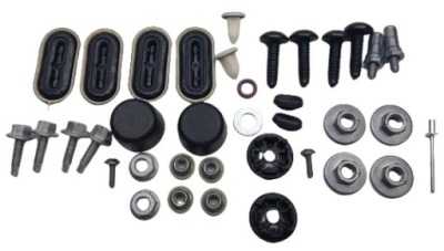 Audi q2 81a подушки безопасности болты набор монтажный отбойники крышки фото №1