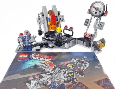 LEGO 70801 THE LEGO MOVIE SALA TORTUR+ INSTRUKCJA